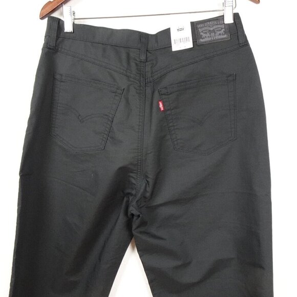 Levi's Mom Jeans Women's Size 31x30 Black Blended Fabric READ MEASUREMENTS - Picture 6 of 12